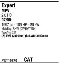 FONOS PET18278 Exhaust System